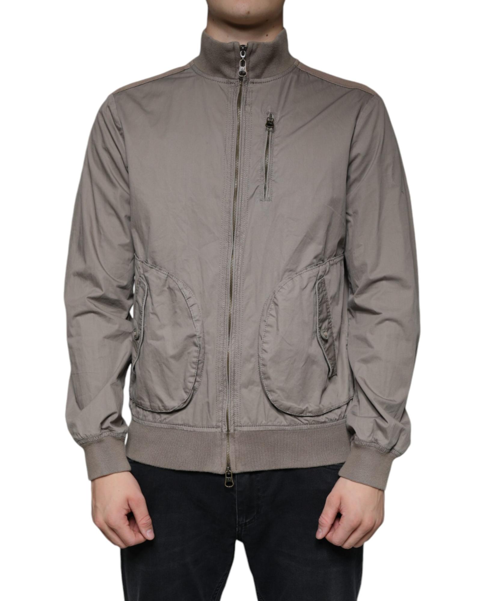 Bomber Jacket Casual Style - Brown