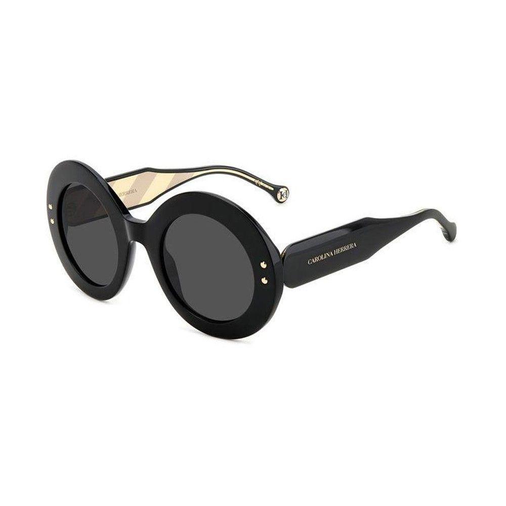 Carolina Herrera Women's Black Acetate Square Sunglasses