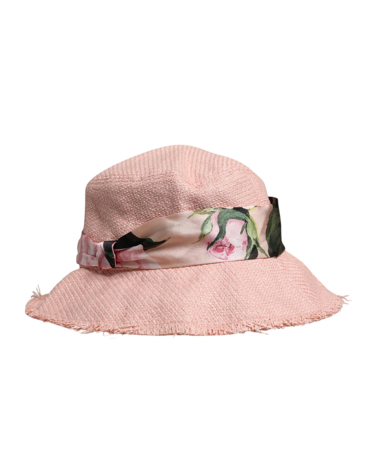 Stylish Floral Bucket Hat with Frayed Brim in Chic Pink – A Must-Have Review