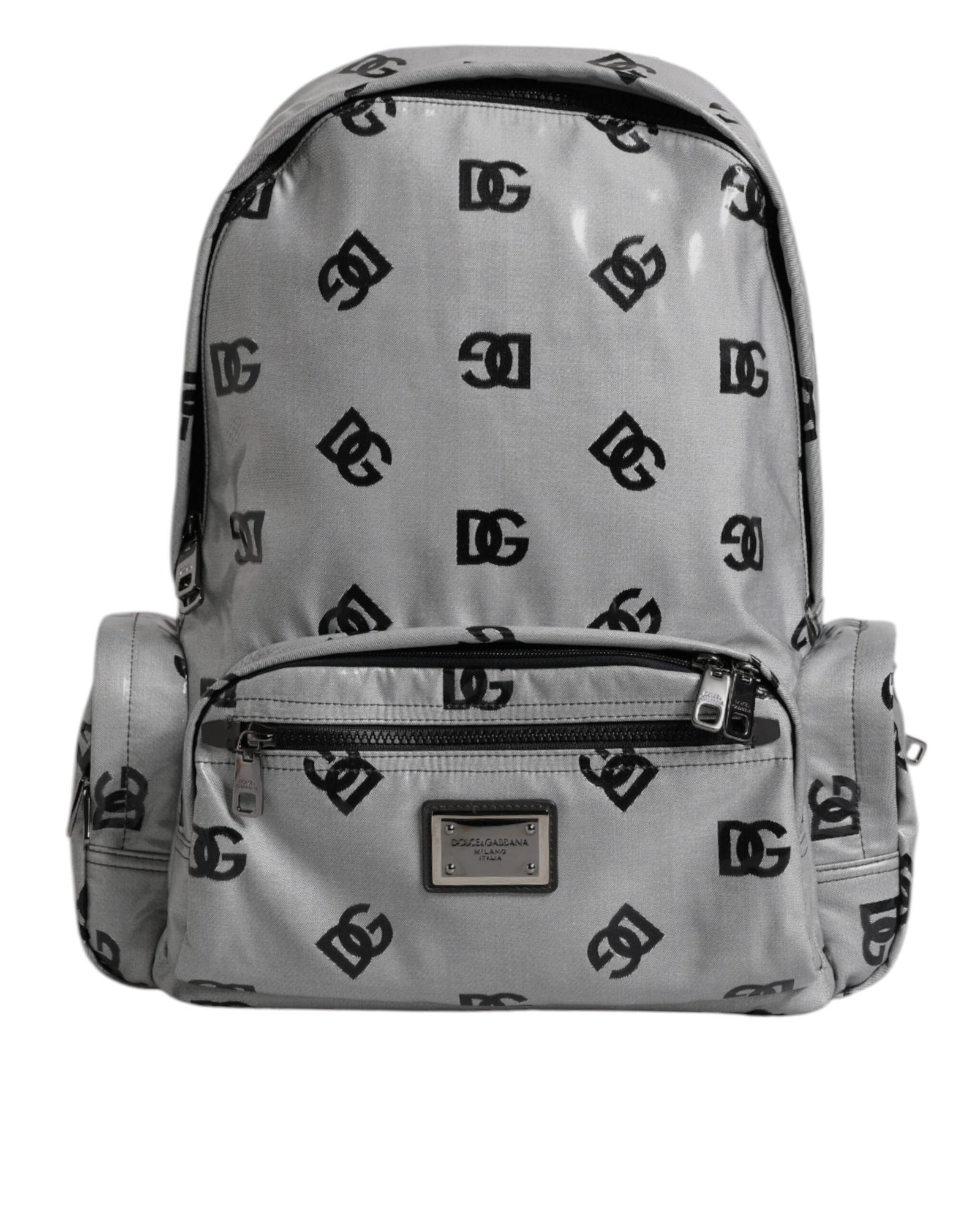 Dolce & Gabbana DG Logo Backpack  - Gray
