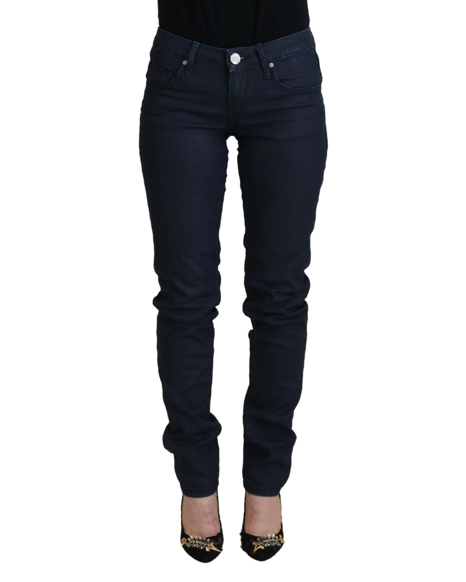 Acht Skinny Jeans Dark Wash Wo - Blue Jeans - Size 8