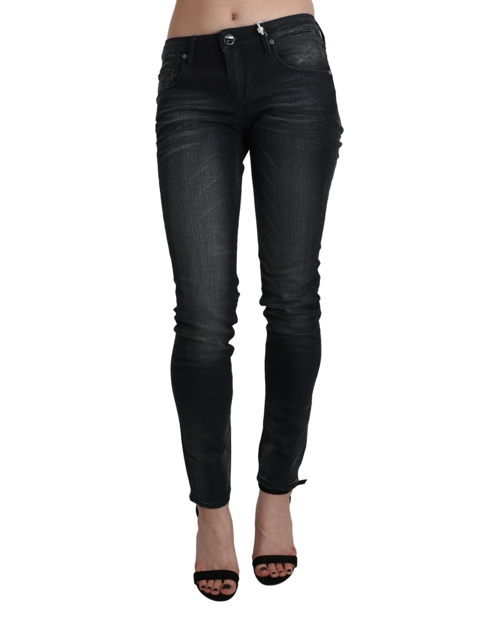 Acht Acht Skinny Jeans Wo - Black Jeans - Size 8