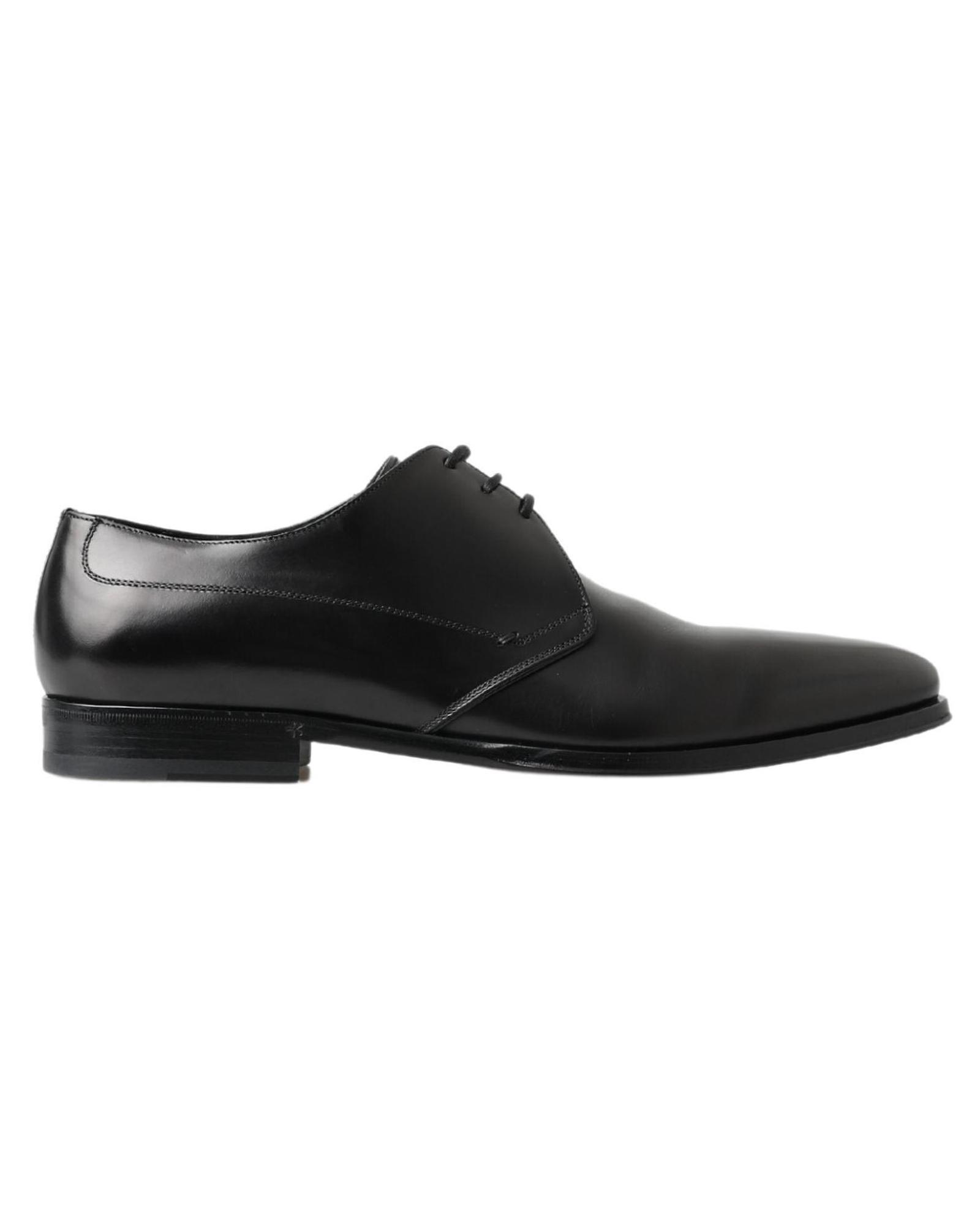 Dolce & Gabbana Classic Leather Derby Shoes  - Black Formal Shoes - Size 39