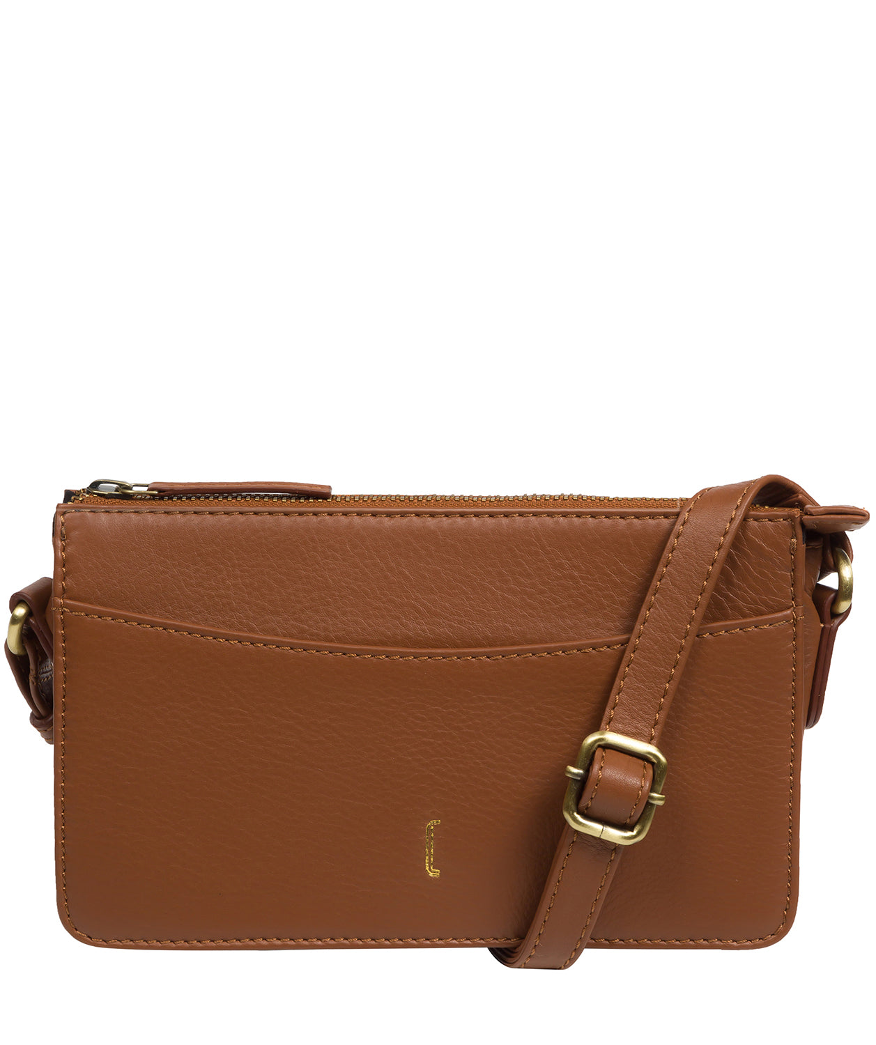 ‘Lily’ Tan Leather Cross Body Phone Bag