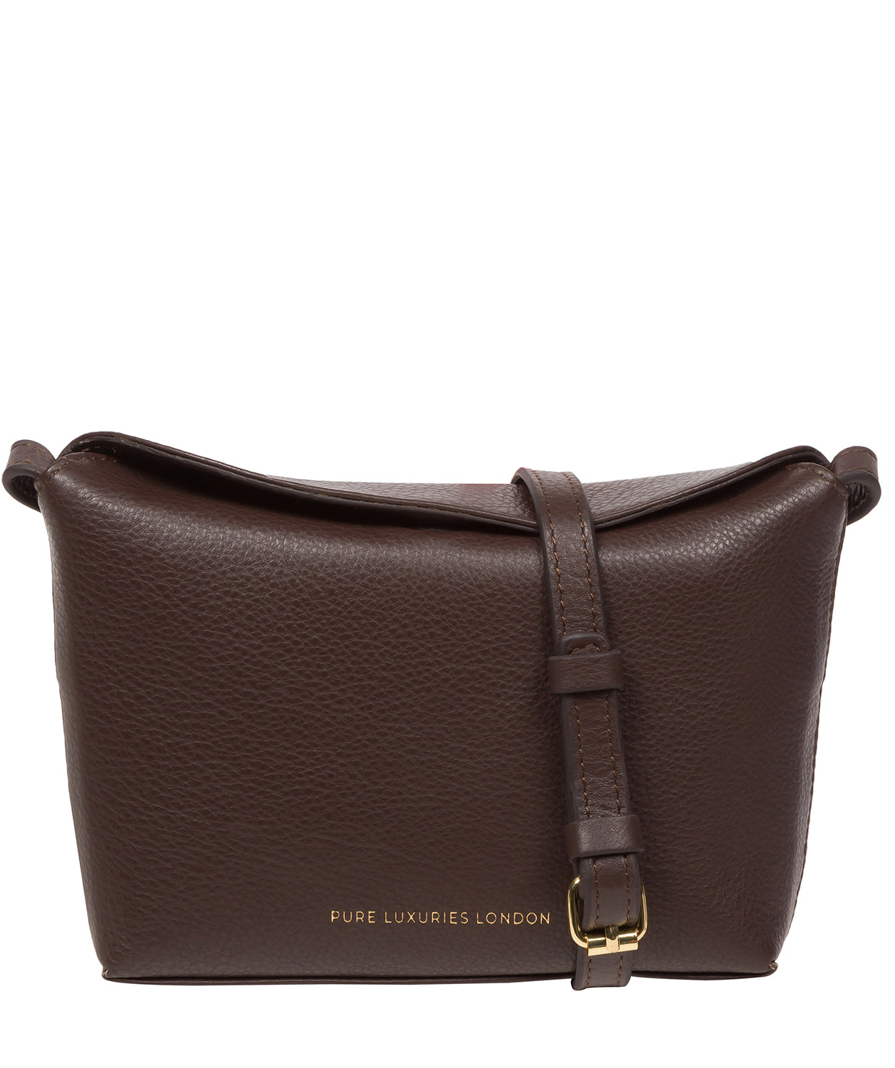 ‘Lolo’ Hot Fudge Nappa Leather Cross Body Bag