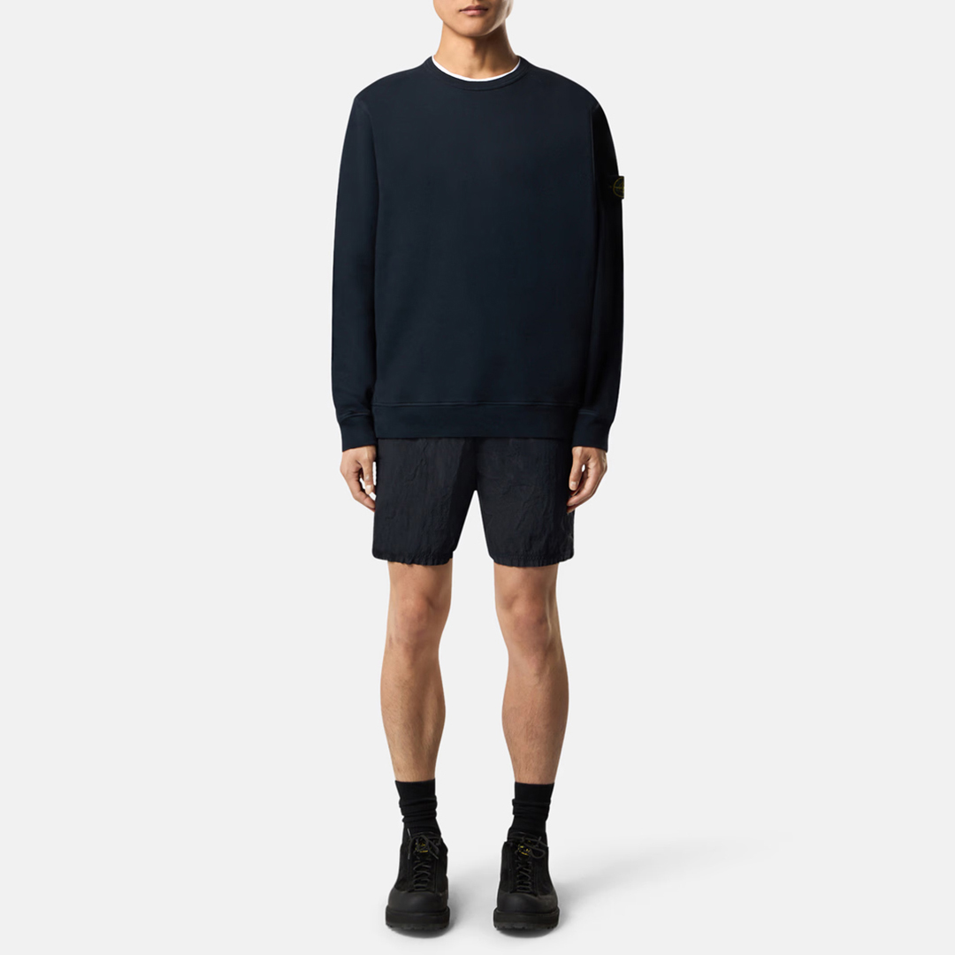 Navy Lightweight Wool Jumper