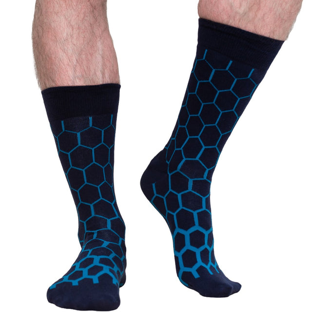 JEMSOX Men's 5-Pack  Blue   Socks in Size 7/11, BrandAlley
