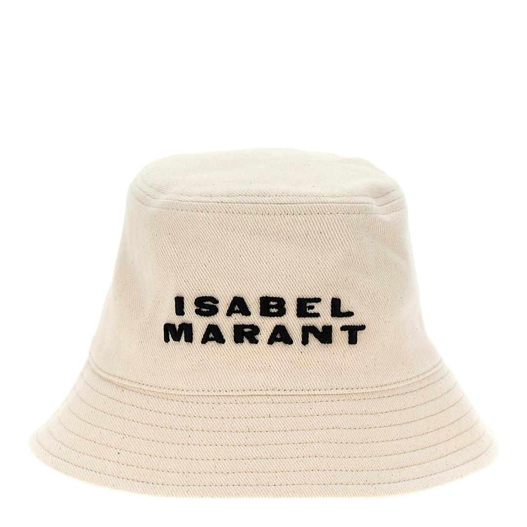 Isabel Marant Women's Beige  Haley Bucket Hat in Size 57cm, BrandAlley