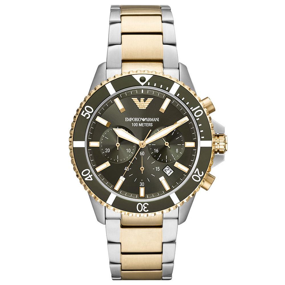 Emporio Armani Men's    Ar11361 Diver Chronograph  Watch , BrandAlley