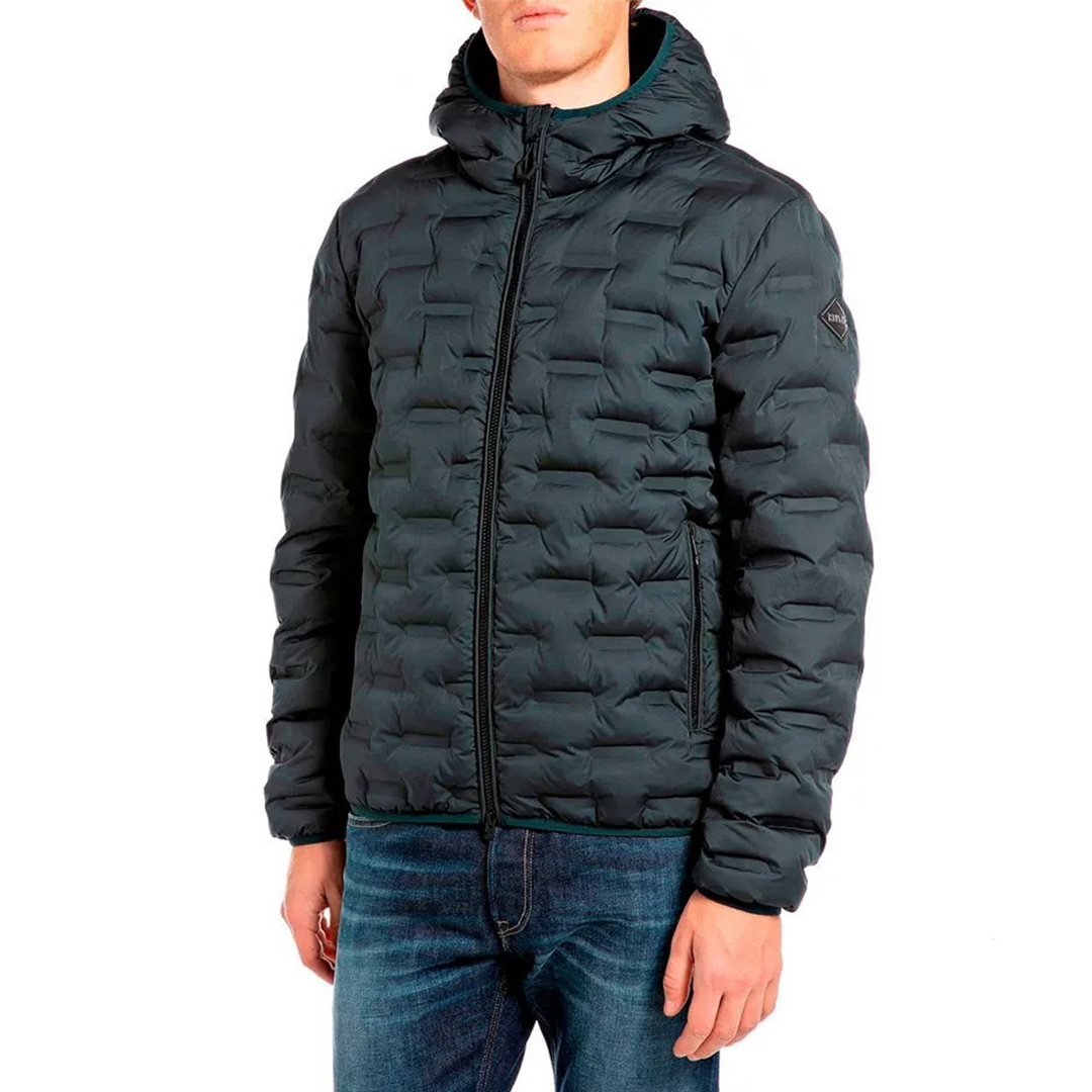Replay Men's  Navy Quilted Jacket in Size XXL, BrandAlley
