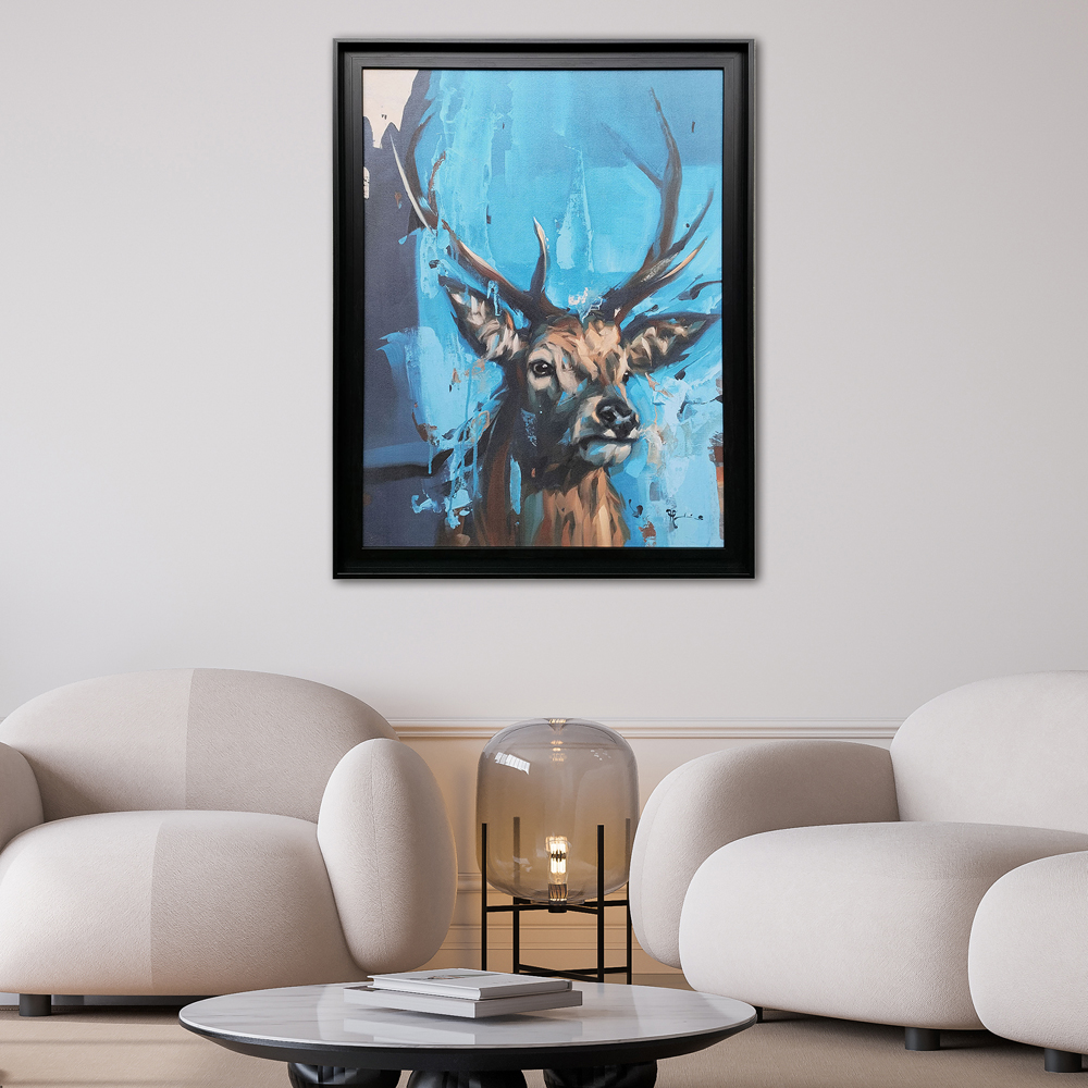 The Art Group     Frank Pretorius 'Echoes Of Solitude' 68X88cm Textured Framed Canvas , BrandAlley
