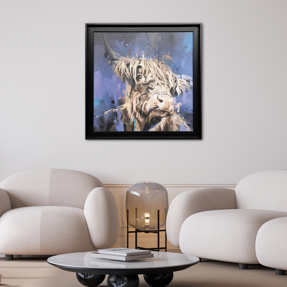 The Art Group     Frank Pretorius 'Scotland The Brave' 68X68cm Textured Framed Print , BrandAlley