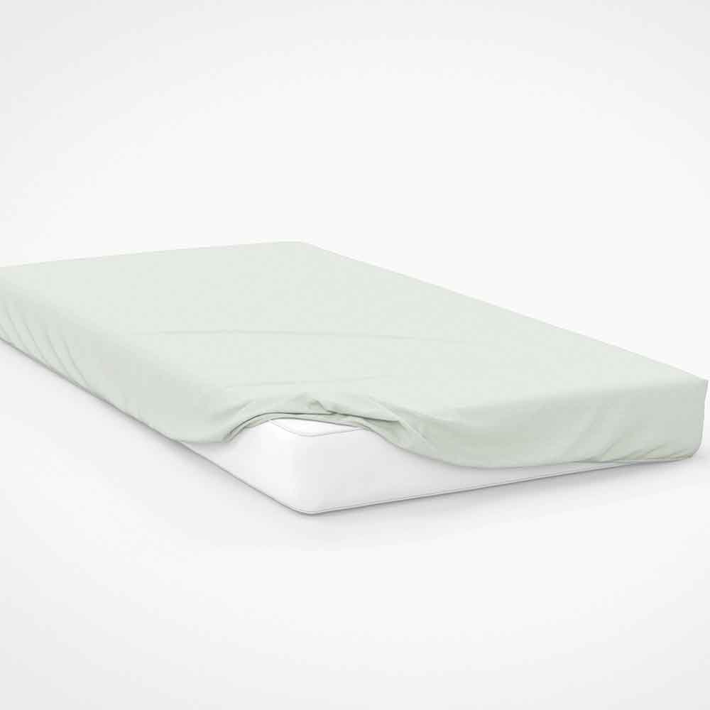 Belledorm   100% Brushed Cotton Double Fitted Sheet 12"" Depth  Apple in Size Double, BrandAlley