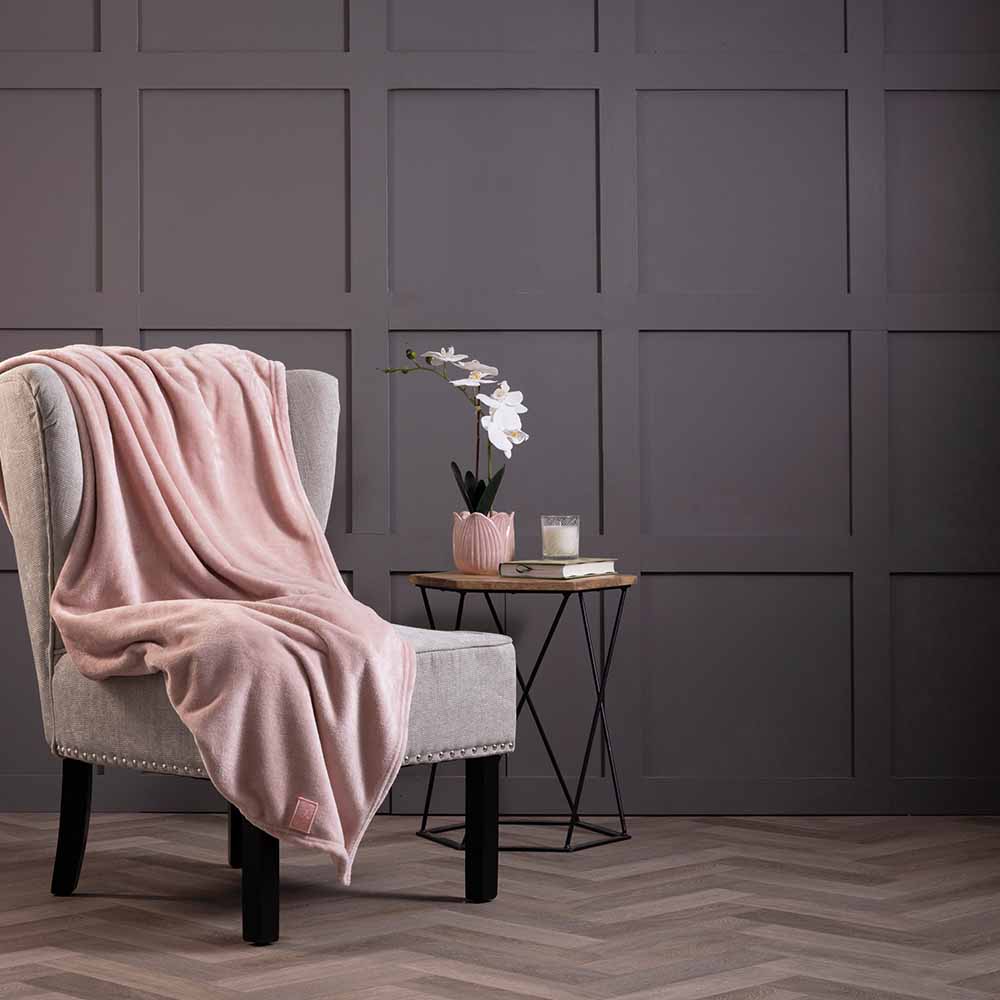 Belledorm   Heat Holder Blanket Pink 180X200Cm, BrandAlley