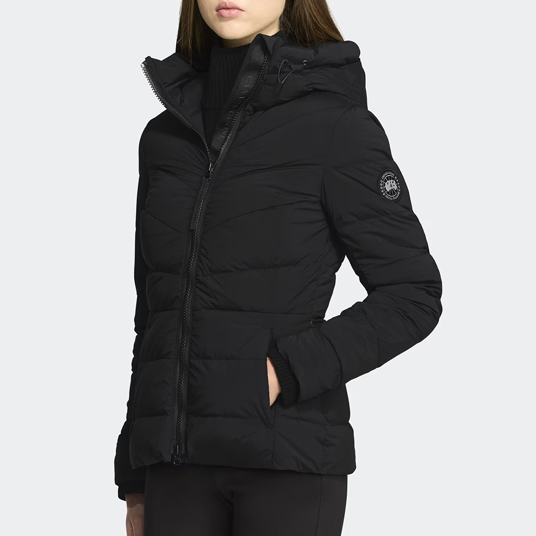 Canada Goose Women's   Black Clair Label Jacket in Size S, BrandAlley