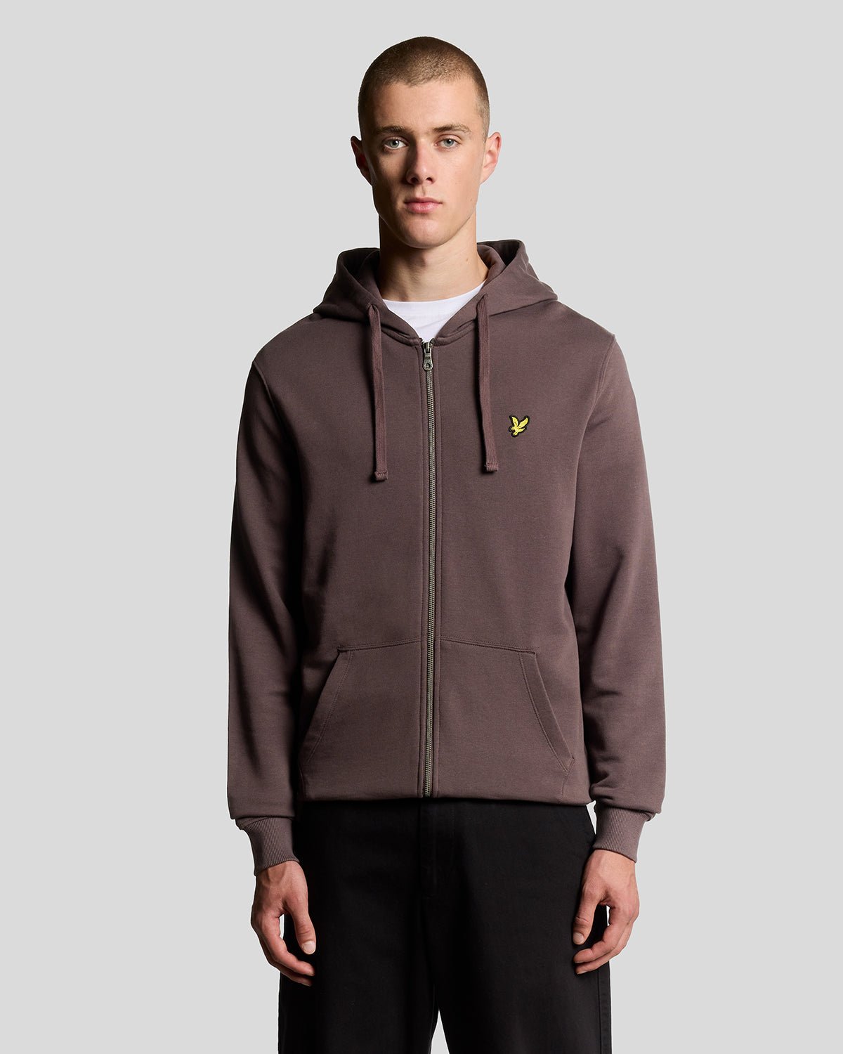 Lyle & Scott Men's  Loopback Cotton Full Zip Hoodie in Size XS, BrandAlley