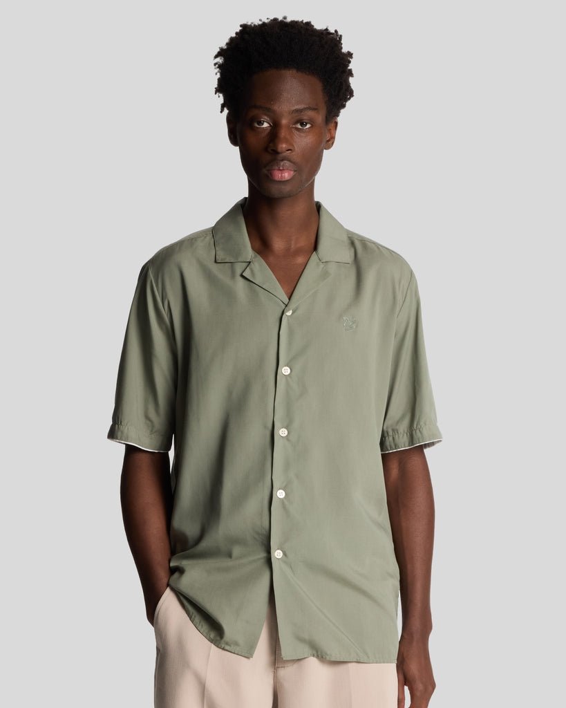 Lyle & Scott Men's  Contrast Cuff Shirt in Size XS, BrandAlley