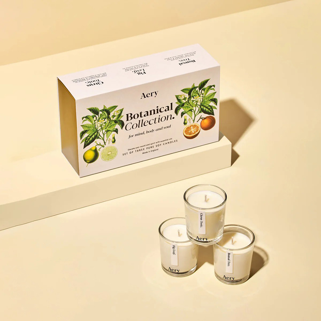 Aery Living     Botanical Candle Gift Set, BrandAlley
