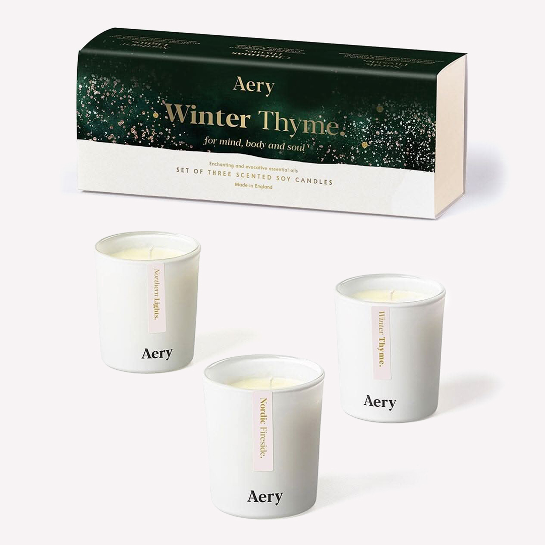 Aery Living     Winter Thyme Candle Gift Set, BrandAlley