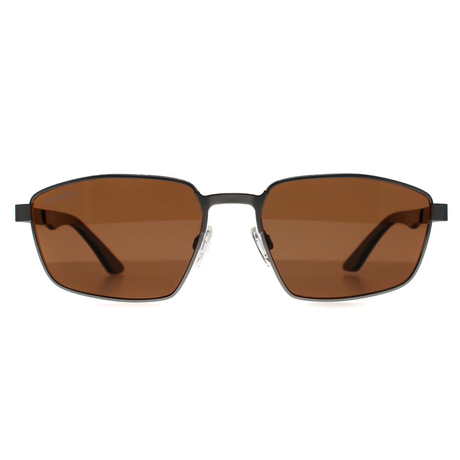 Serengeti Men's  Sunglasses Kean SS597004 Matte Gunmetal Mineral Polarized Drivers Photochromic , BrandAlley
