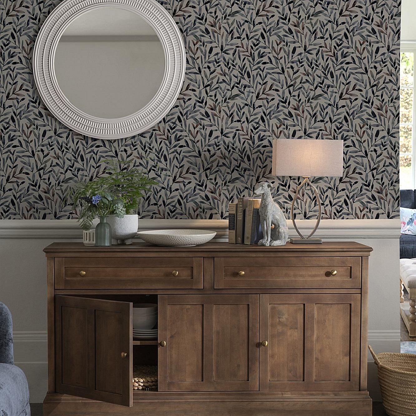 Next    Beige Natural Rustic Natural Wallpaper , BrandAlley