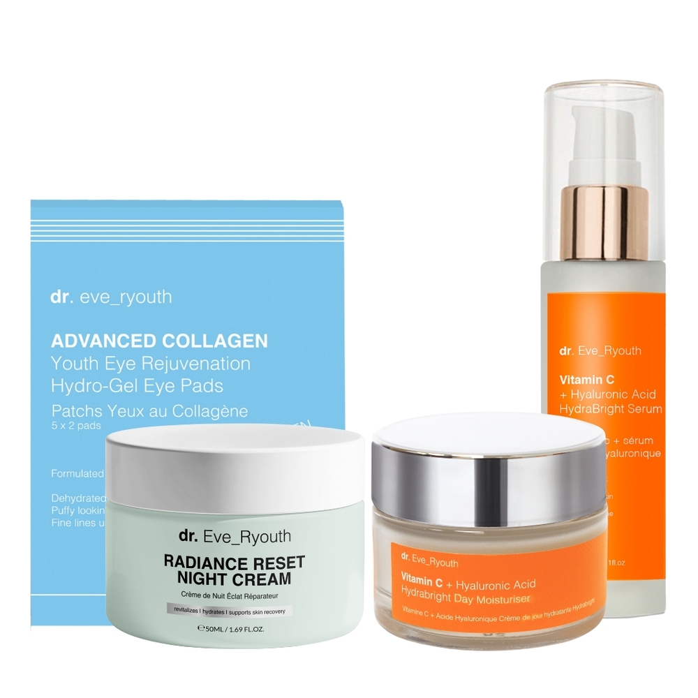 Dr Eve_Ryouth    Black Dr Ever Youth Radiance Reset Value Set in Size 1, BrandAlley