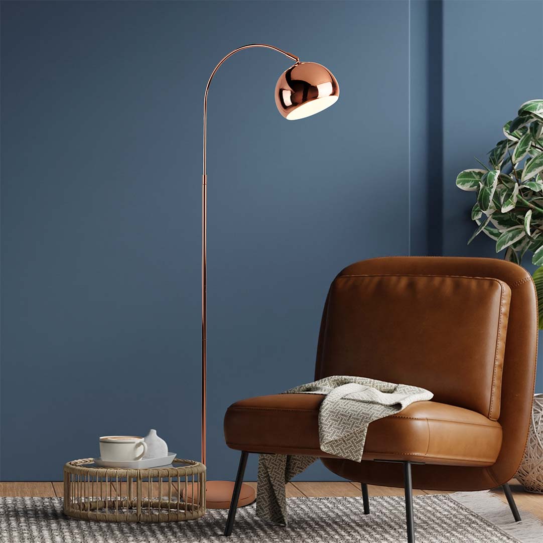Searchlight   Copper Arch Floor Lamp , BrandAlley