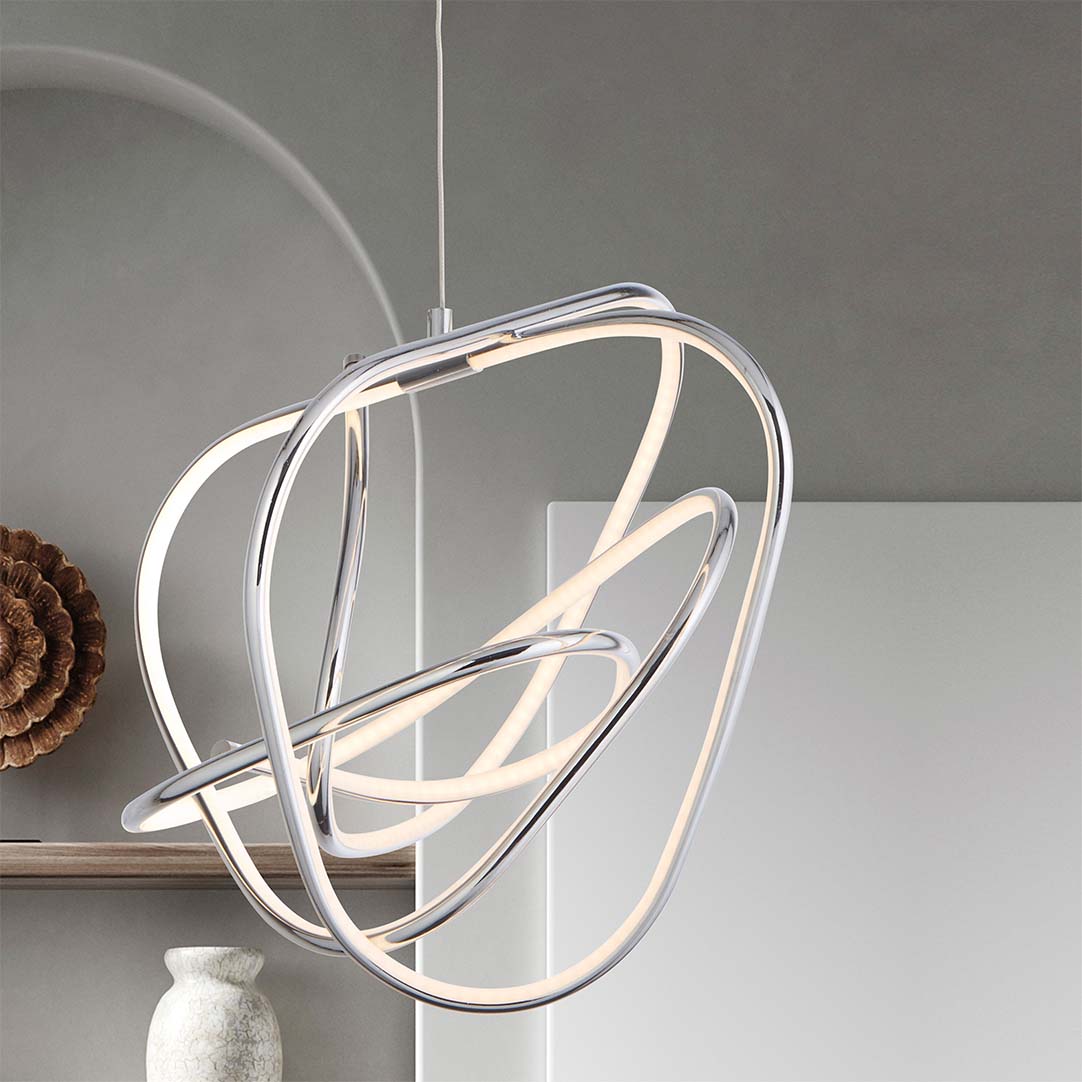 Searchlight   Ceiling Light Chrome , BrandAlley
