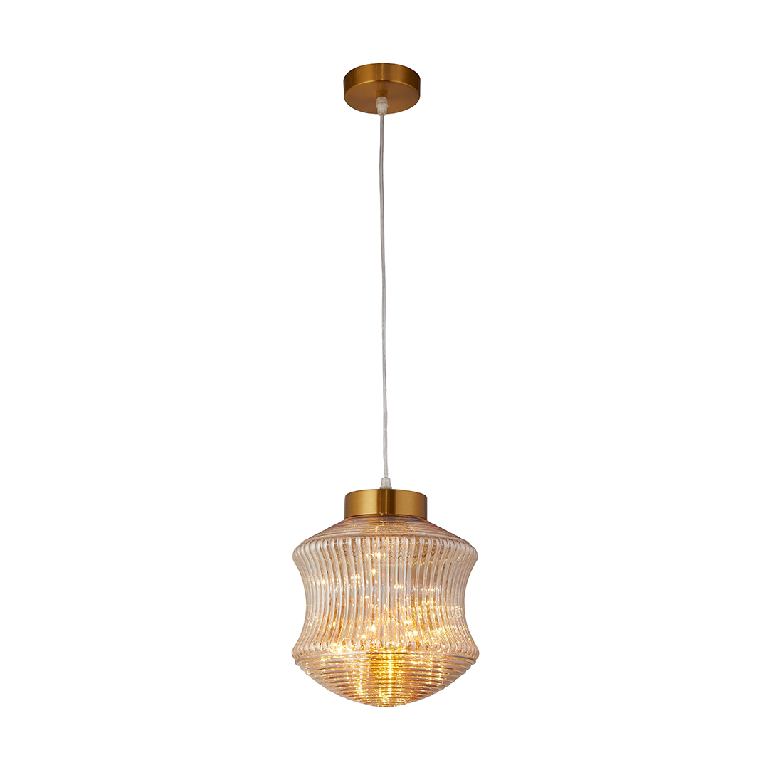 Searchlight   Long Ceiling Light Gold , BrandAlley