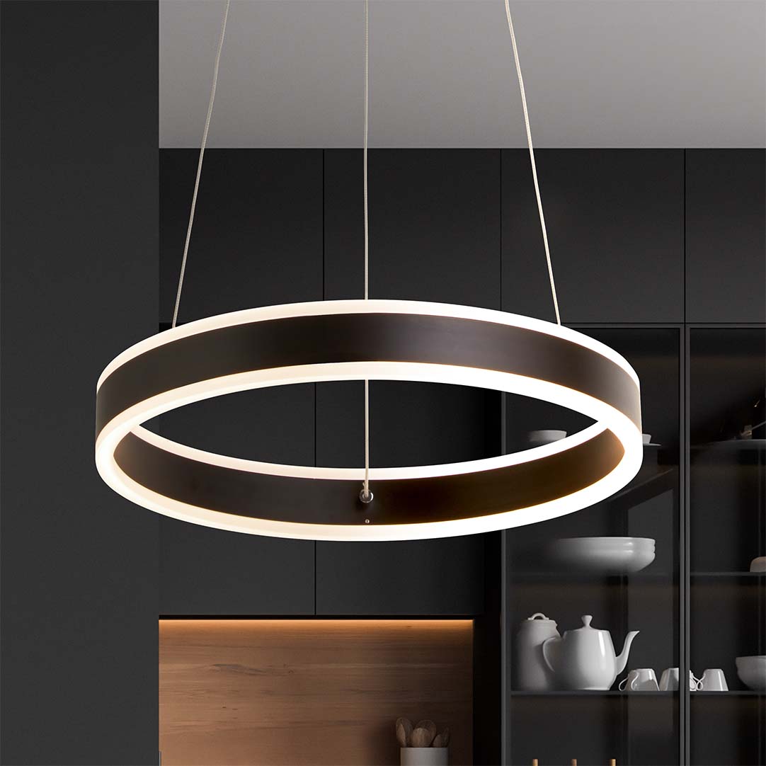 Searchlight   Metal LED Ceiling Light Black , BrandAlley