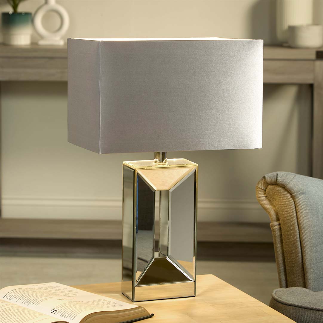 Searchlight   Garland Mirror Table Lamp , BrandAlley