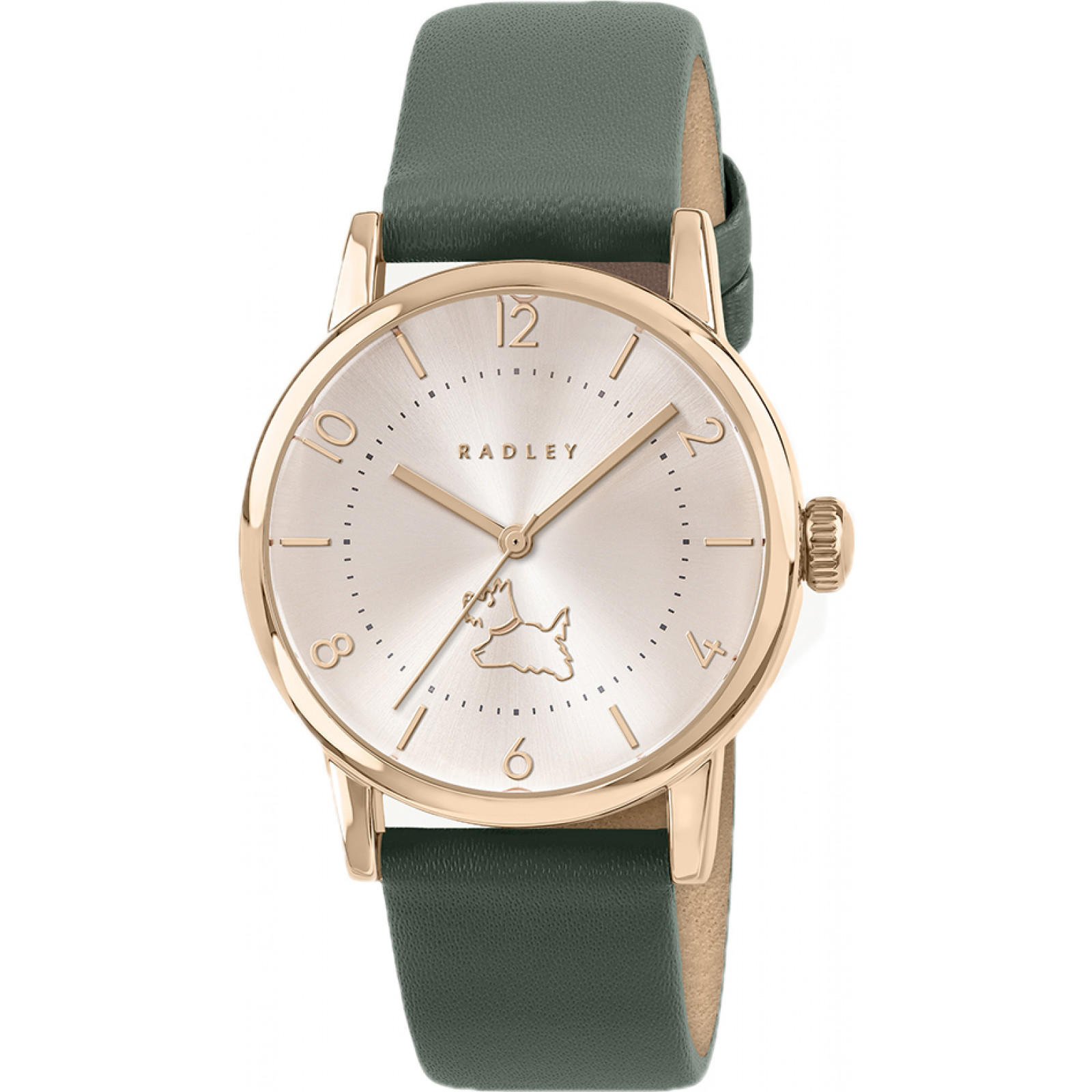 Radley Women's   Green Spring Street Strap Watch in Size 21, BrandAlley