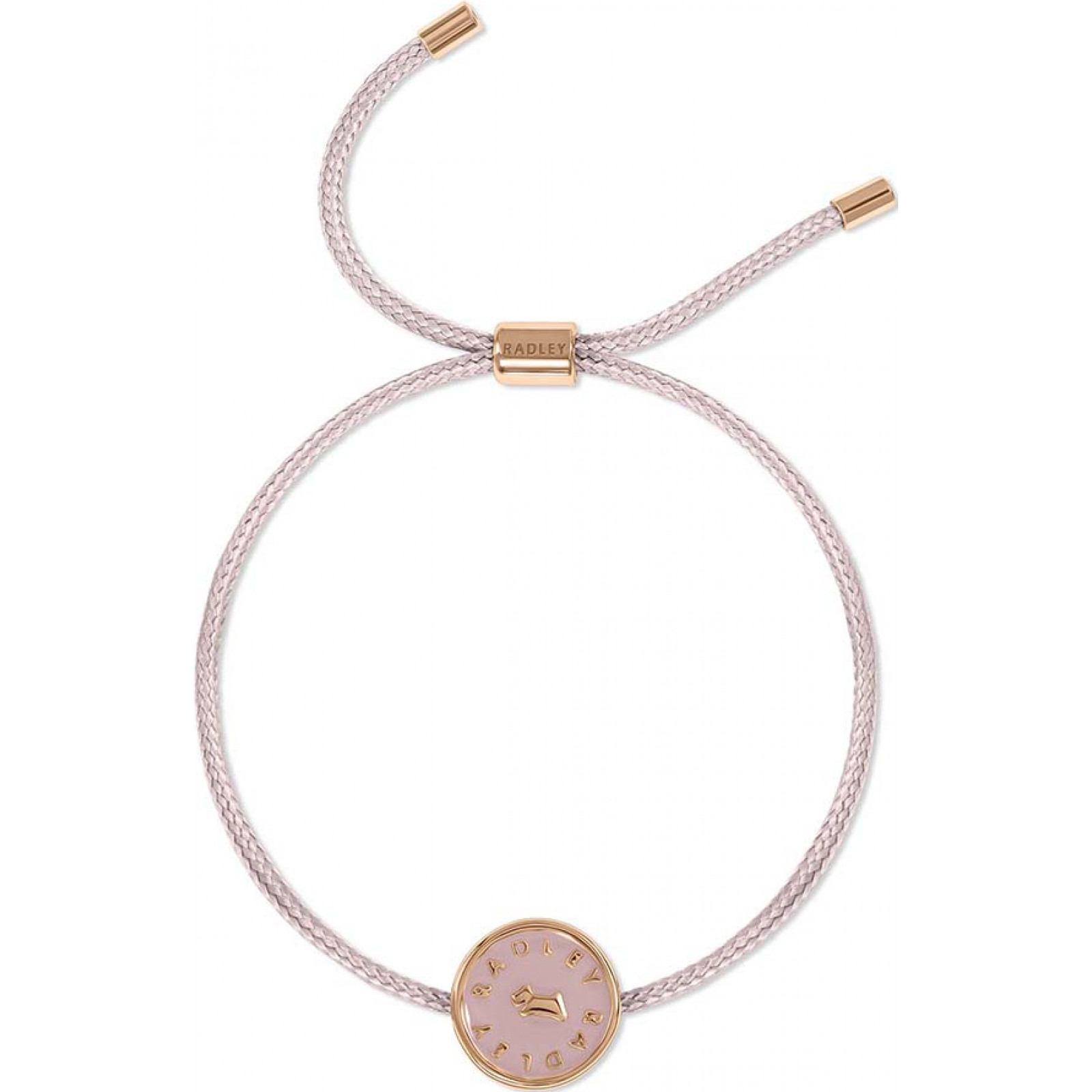 Radley Women's  Pink Enamel Charm Bracelet in Size 18ct, BrandAlley