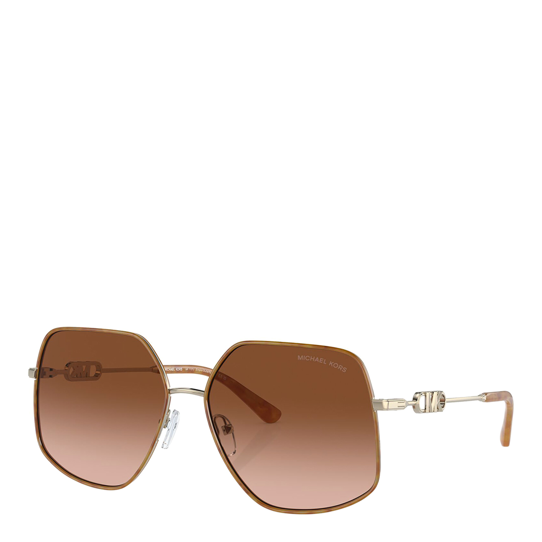 Michael Kors Women's   Brown Empire Butterfly Sunglasses 59 Mm , BrandAlley