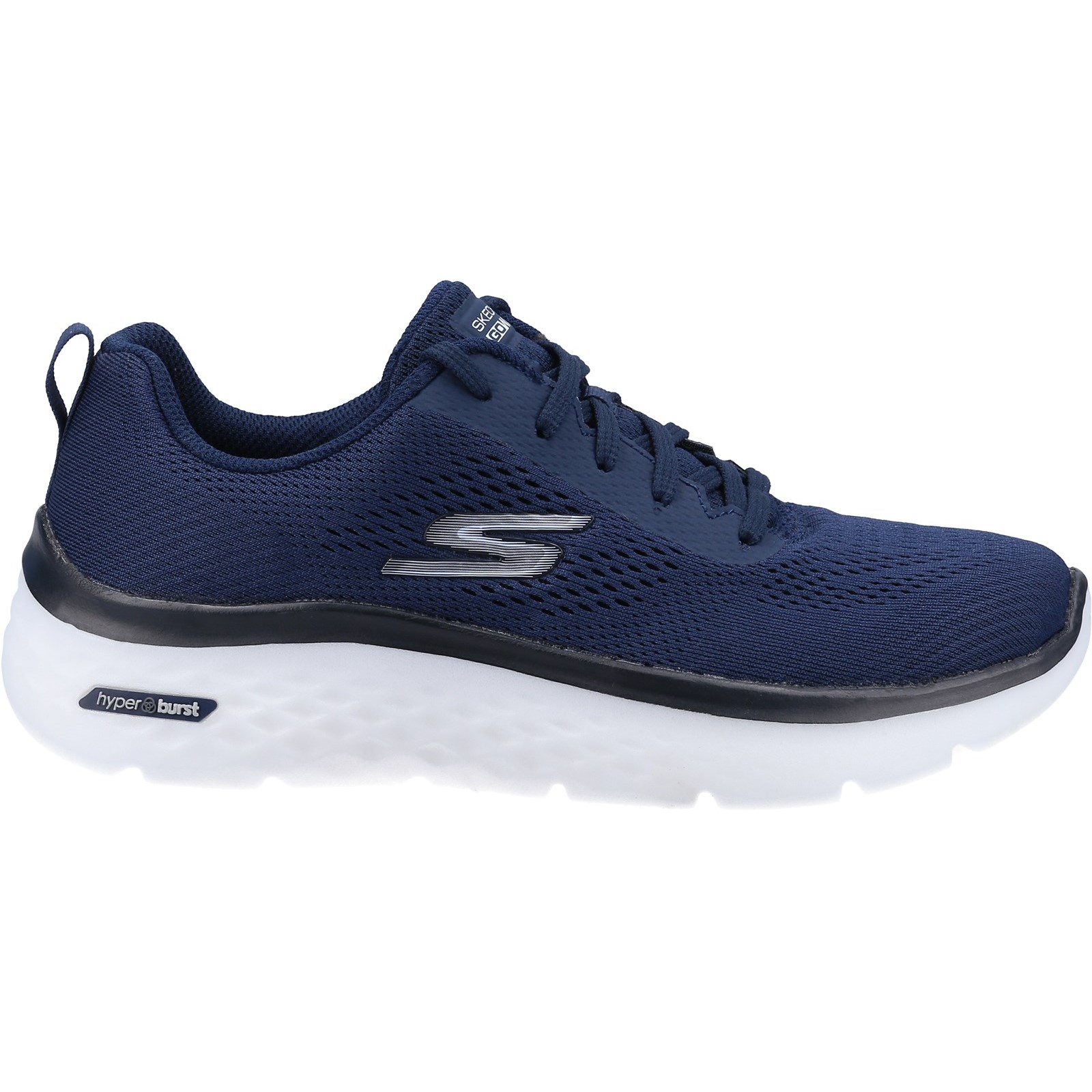 Skechers Women's   Navy Gowalk Hyper Burst Shoe in Size 4, BrandAlley