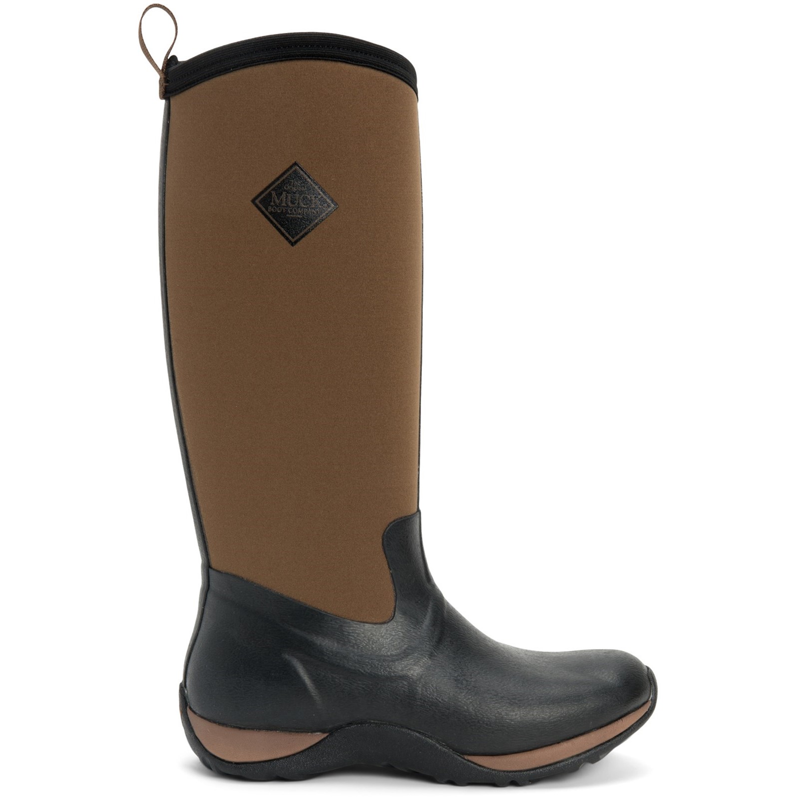 Muck Boots Women's  Black Arctic Adventure Pull On Wellington Boot in Size 9, BrandAlley
