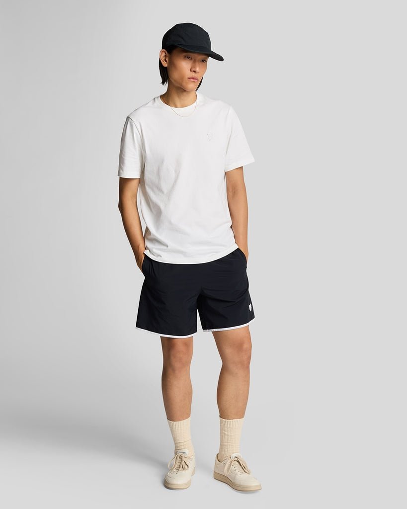 Lyle & Scott Men's   Navy Tonal Swim Shorts in Size XS, BrandAlley