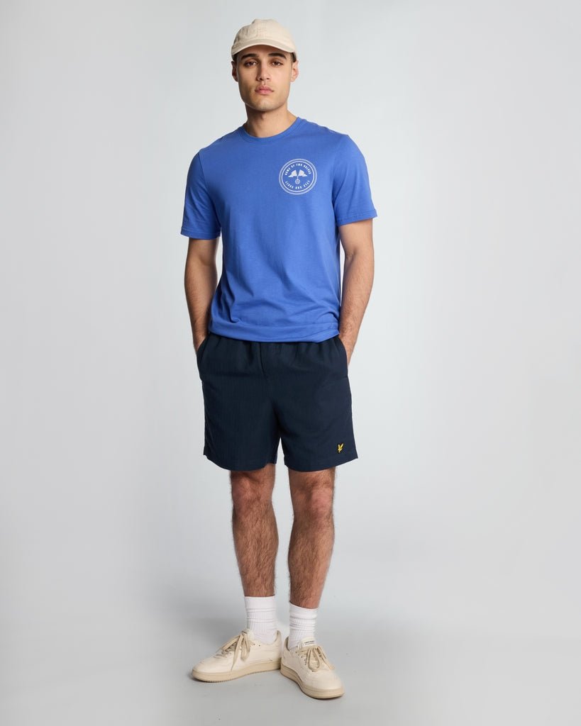Lyle & Scott Men's  Linen Deck Shorts in Size XS, BrandAlley