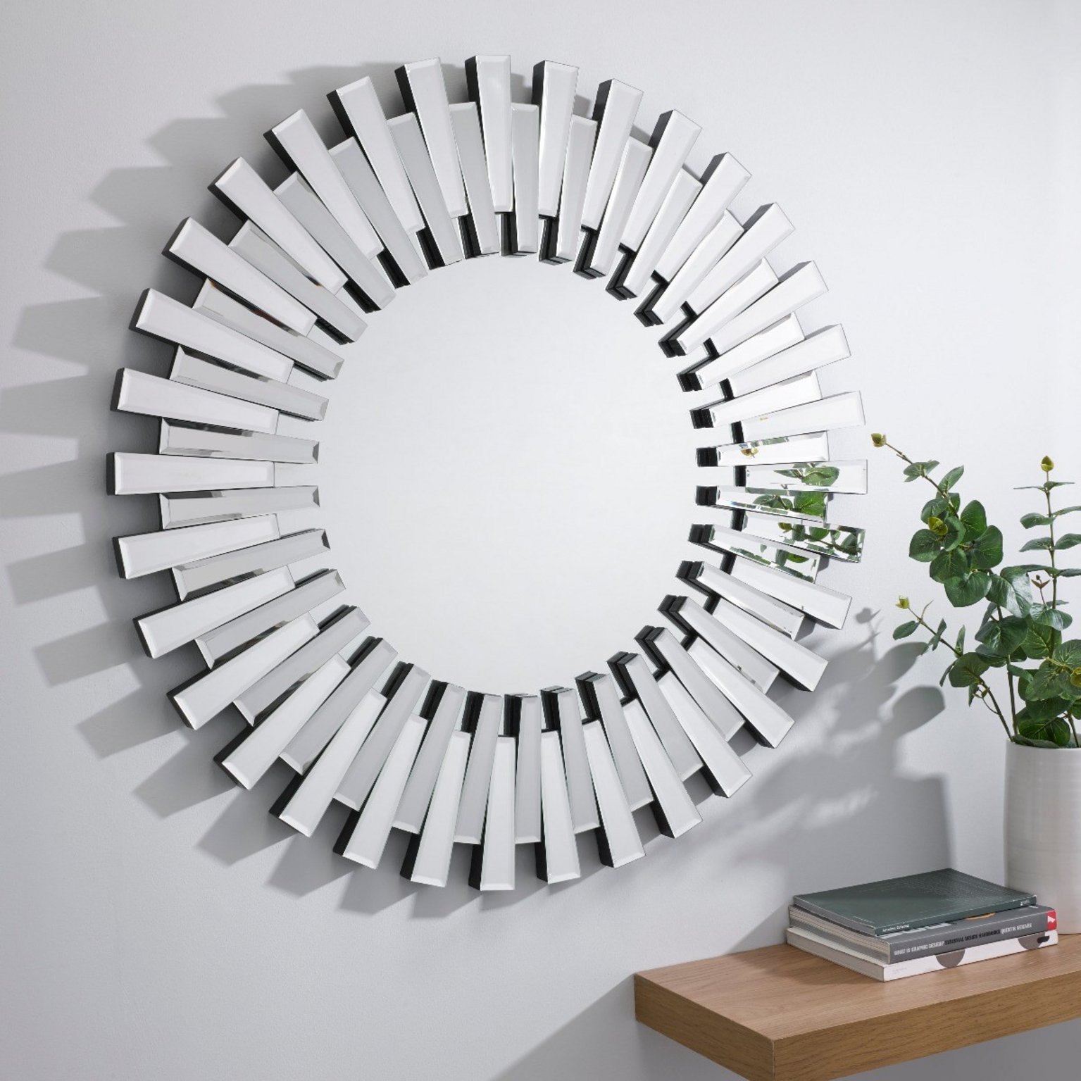 Furniturebox   Starburst Round Modern Wall Mirror , BrandAlley