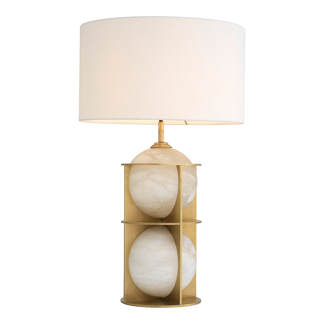 Eichholtz   Eternity Antique Brass Finish Table Lamp in Size 22, BrandAlley