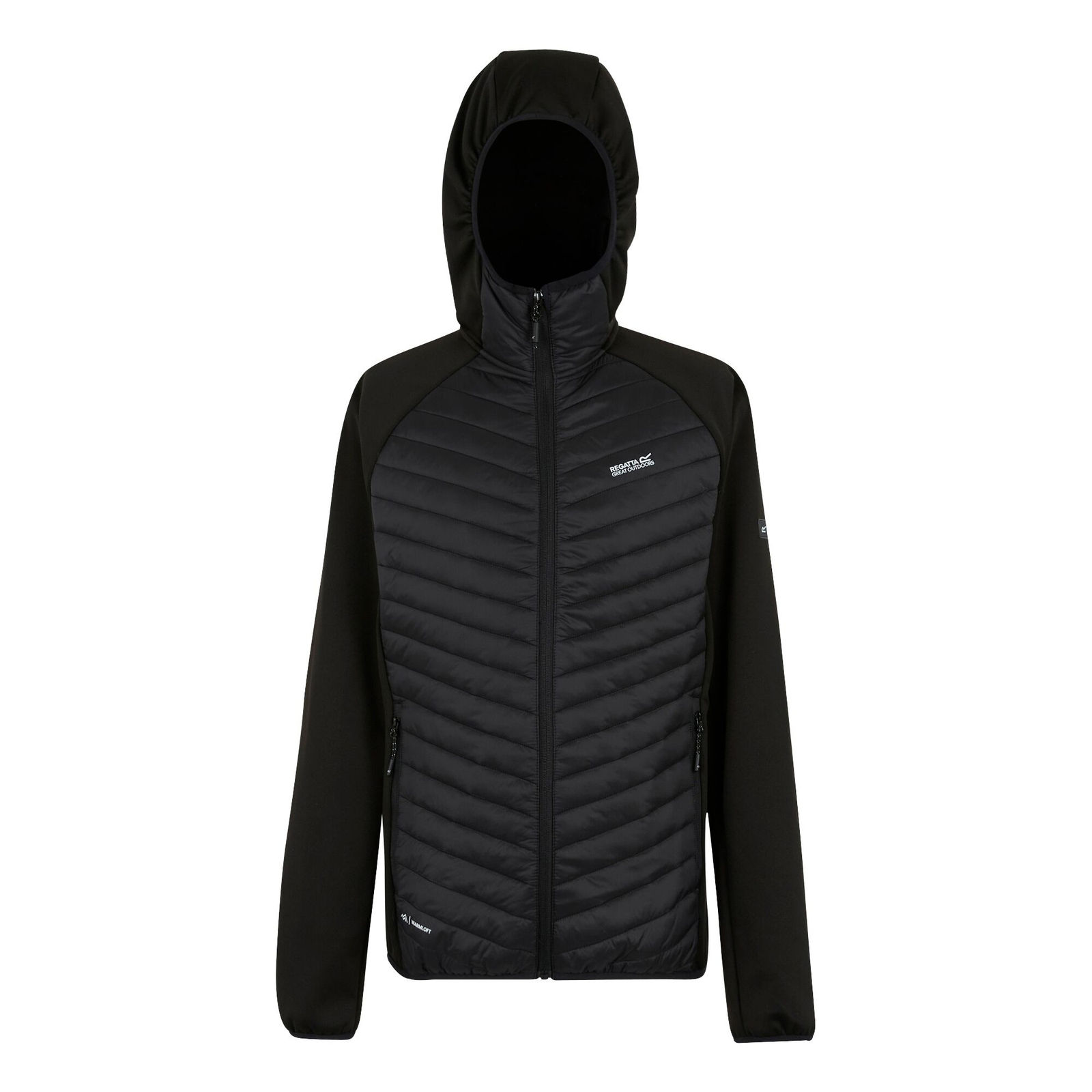 Regatta Men's   Black Hybrid Jacket Andreson Mixed in Size 3XL, BrandAlley