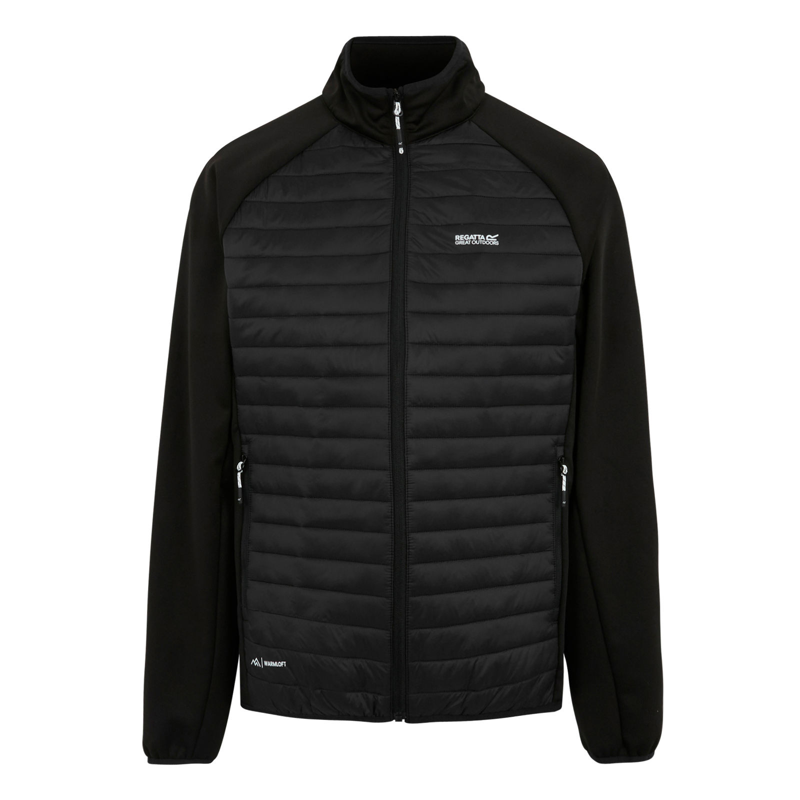 Regatta Men's  Hybrid Jacket Clumber Mixed Black in Size XXL, BrandAlley