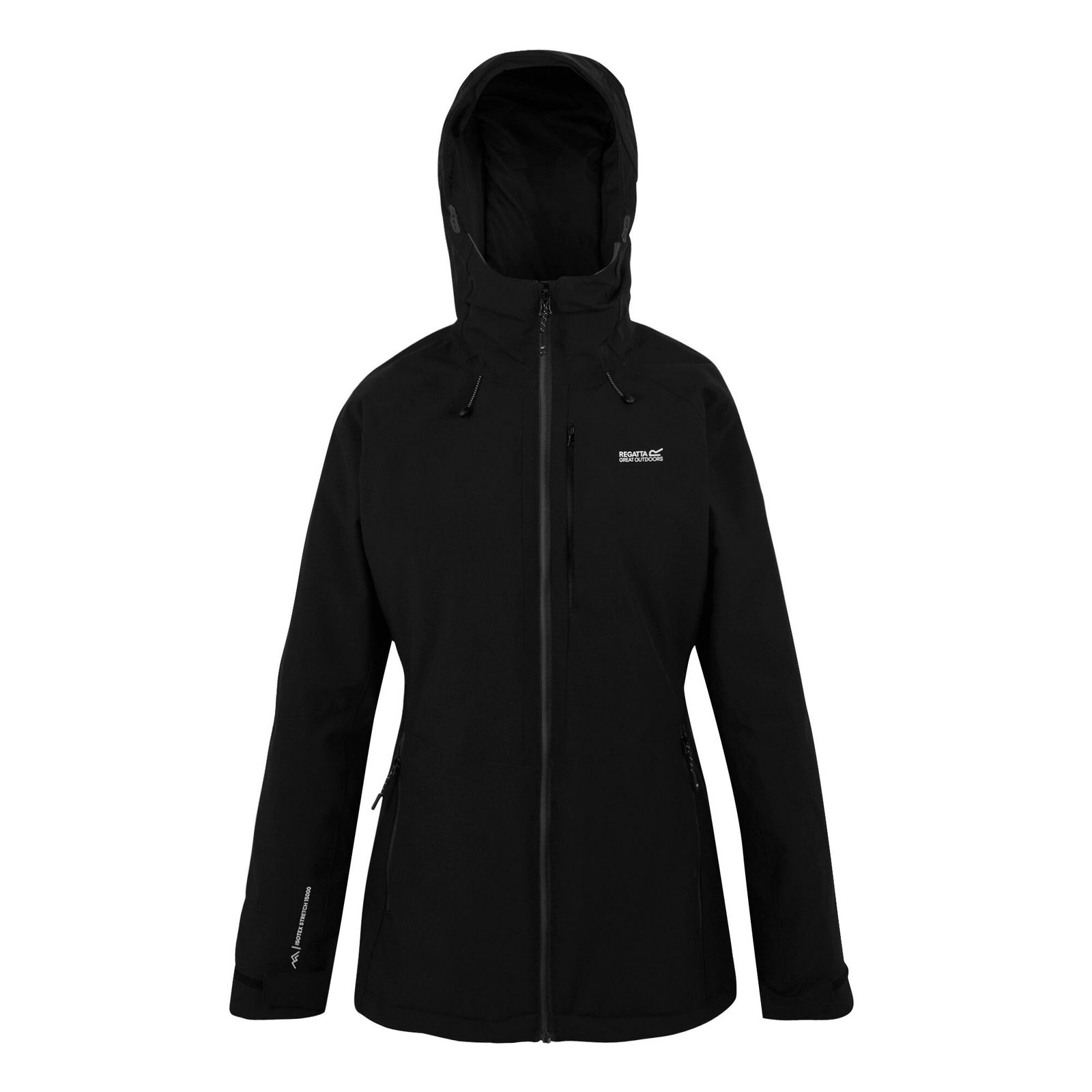 Regatta Women's  Padded Jacket Highton Polyester Black in Size 20, BrandAlley