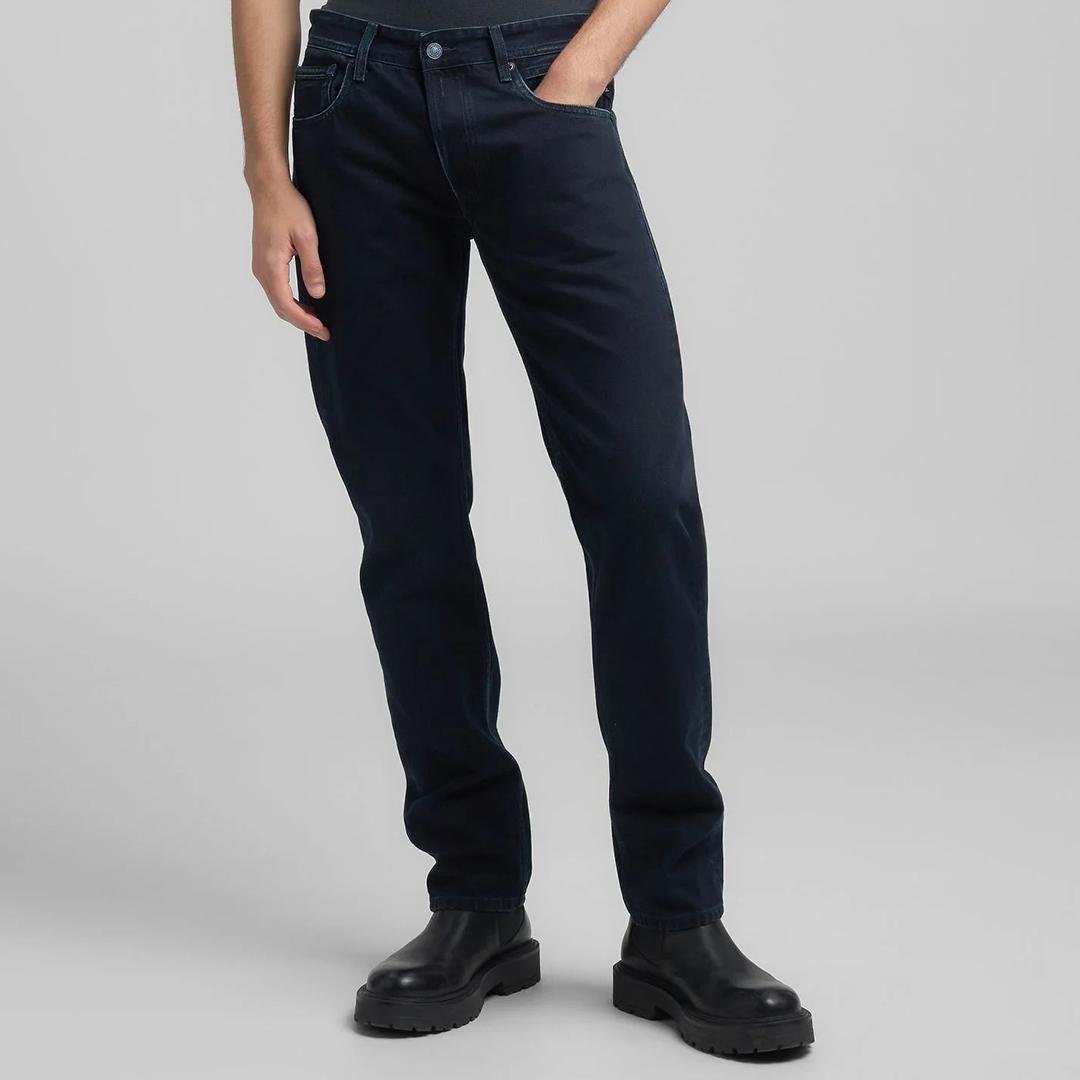 Replay Men's  Dark Blue Grover Straight Jeans in Size 32 32, BrandAlley