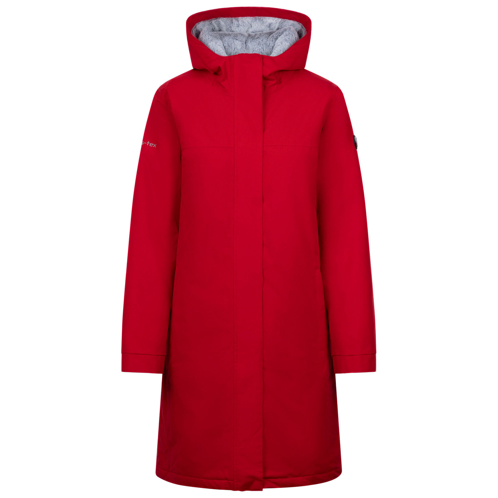 Trespass Women's  Waterproof Jacket Claudel Mixed Red in Size XS, BrandAlley
