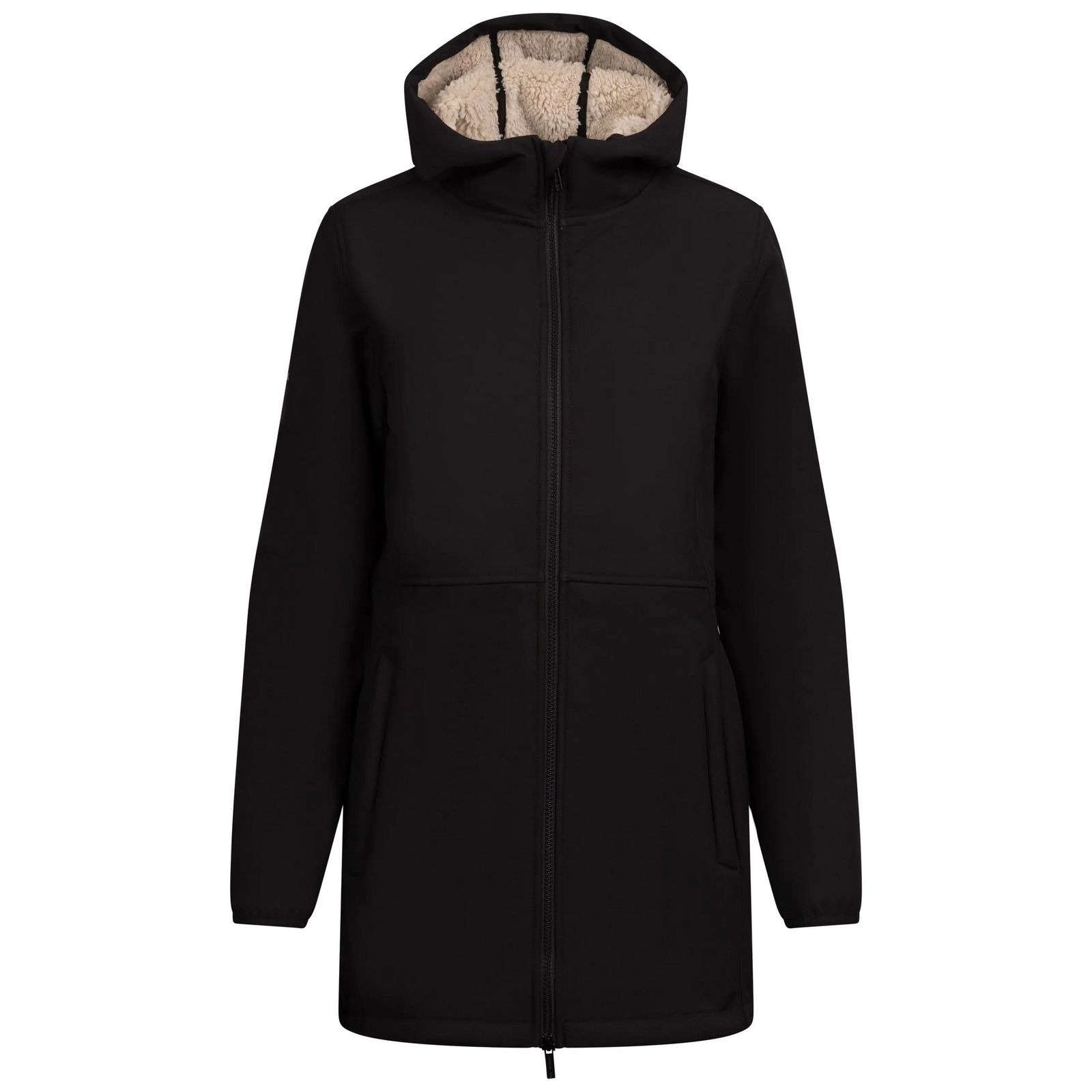 Trespass Women's   Black Soft Shell Jacket Sine Polyester in Size XL, BrandAlley