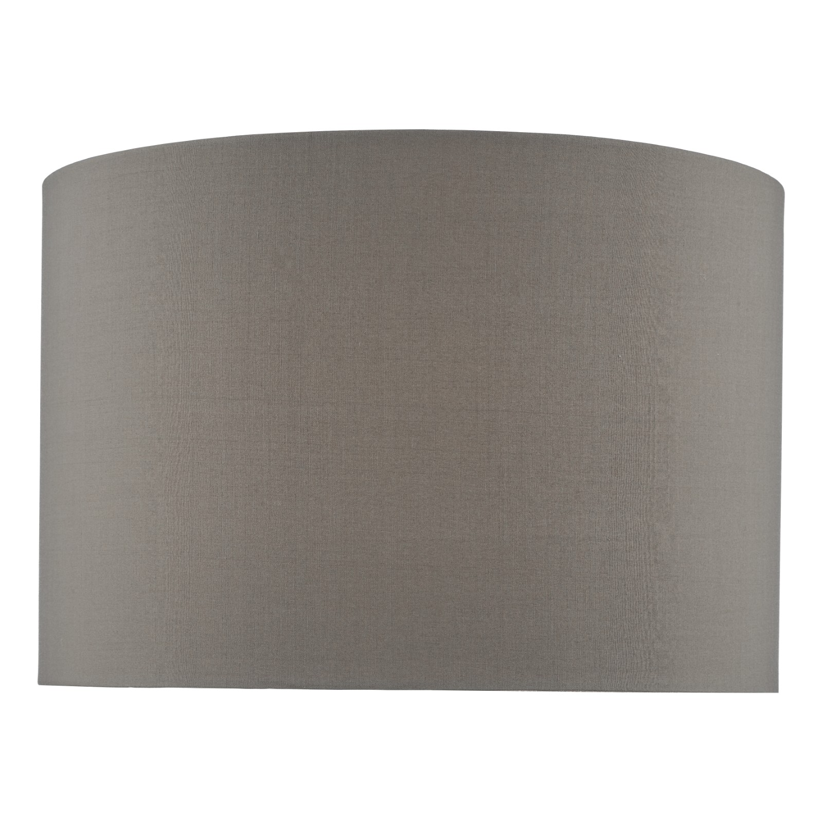 The Lighting Studio    Grey Mubina Faux Silk Drum Shade 30Cm in Size 30cm, BrandAlley