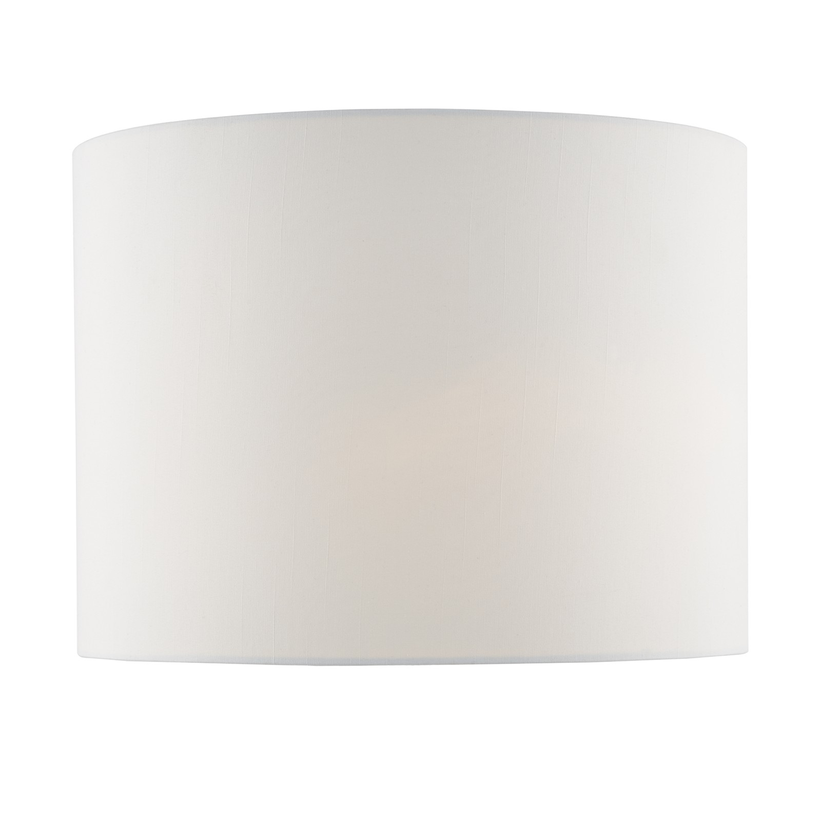 The Lighting Studio   Olalla Ivory Faux Silk Drum Shade 34cm in Size 34cm, BrandAlley