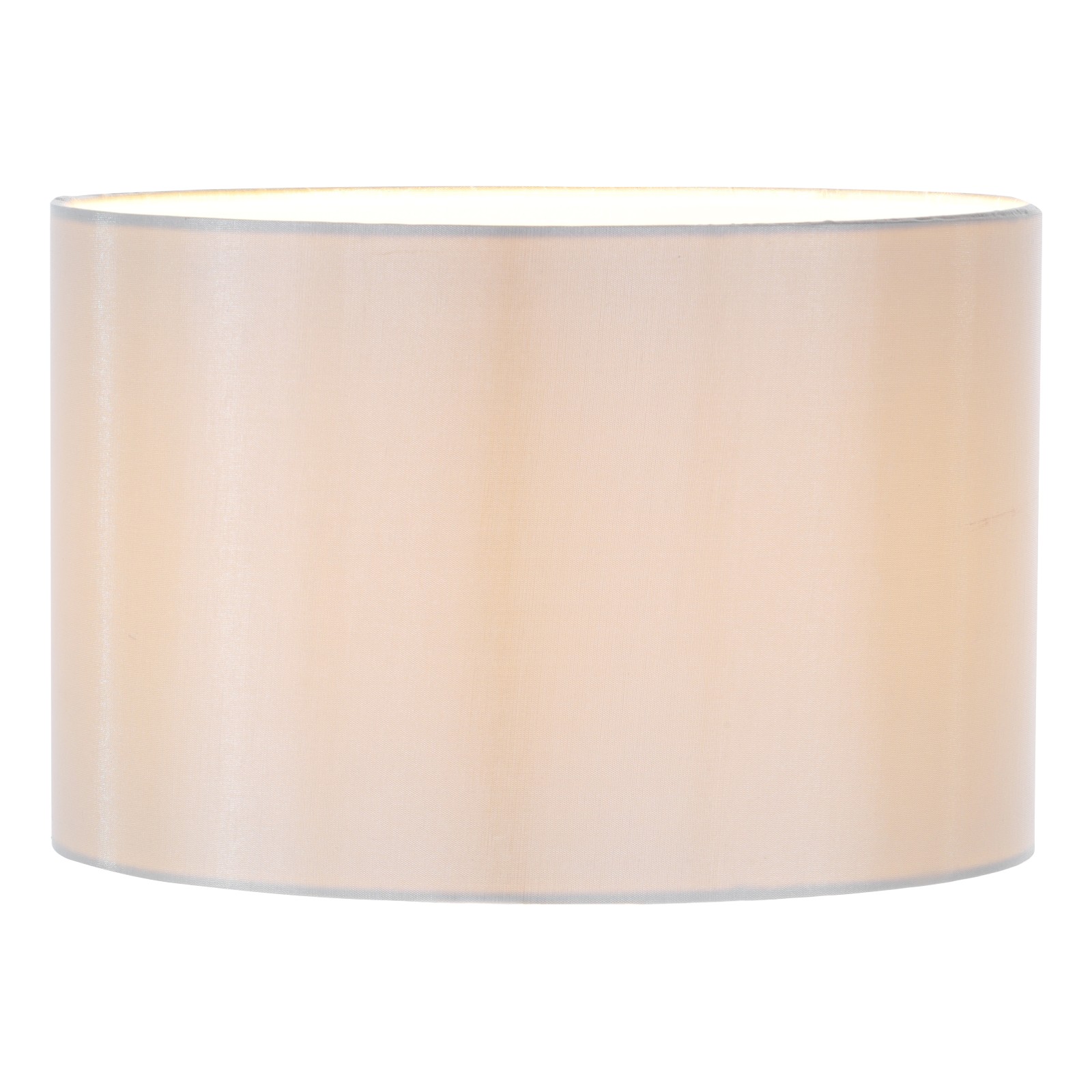The Lighting Studio    White Rheneas Cotton Drum Shade 30Cm in Size 30cm, BrandAlley