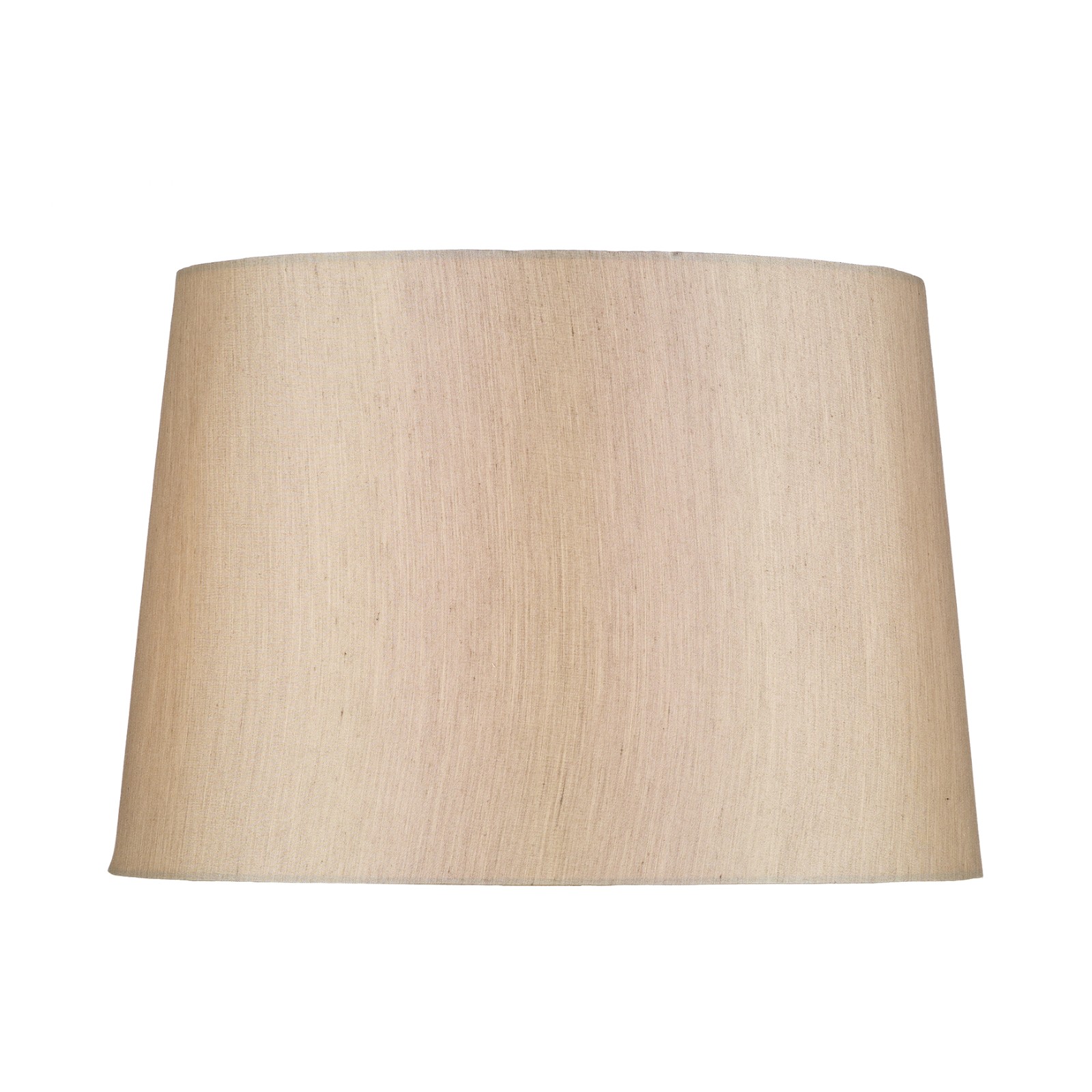 The Lighting Studio    Silver Gustav Faux Silk Tapered Drum Shade 36Cm in Size 36cm, BrandAlley